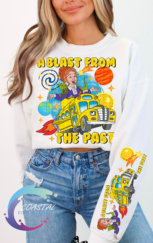 Magic School Bus Blast From The Past w/Sleeve DTF