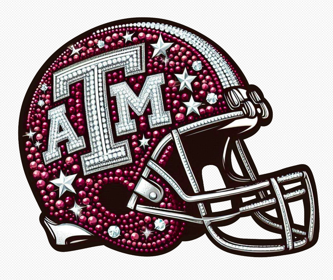 Aggies Rhinestone Tee