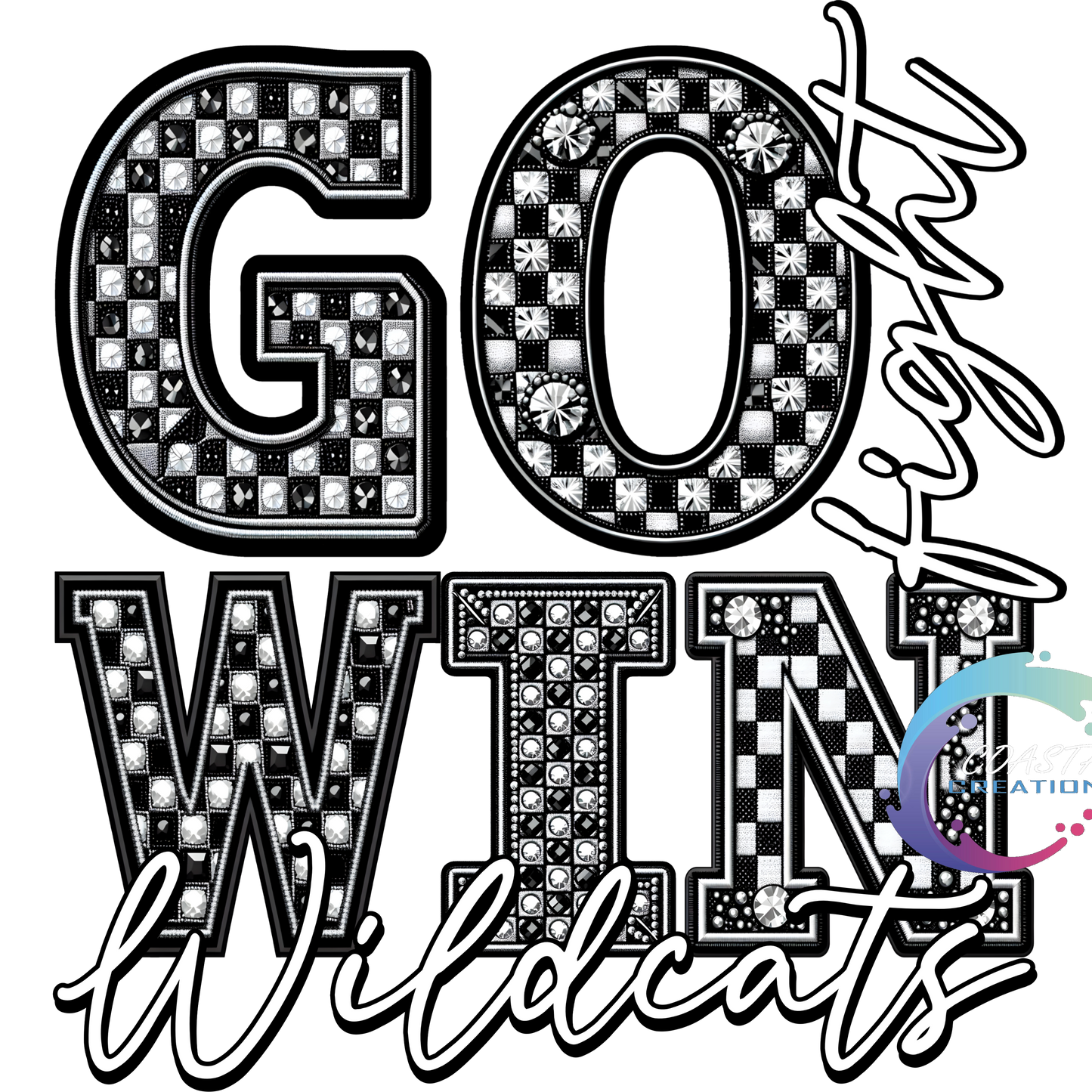 Go Fight Win Wildcats DTF