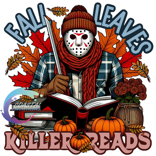 Fall Leaves Killer Reads DTF