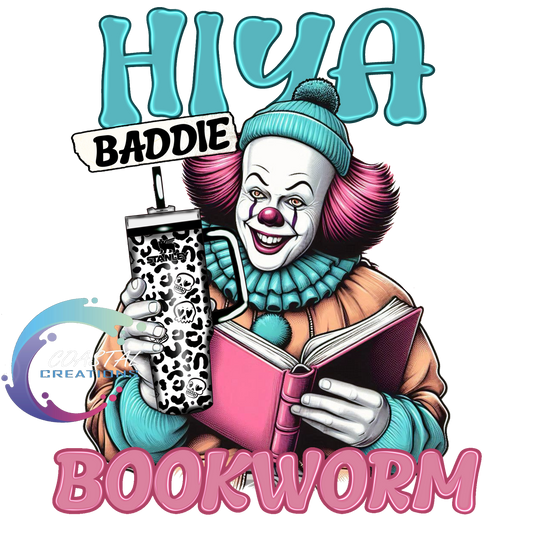 Hiya Bookworm DTF